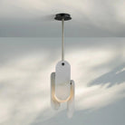 Alabaster Megalith Single Pendant - Brushed BronzeBlushlighting