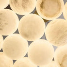 Alabaster Multi - lights Ceiling Pendant - 19 LightBlushlighting