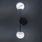 Alabaster Orb 2 Wall Light - GoldBlushlighting