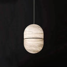 Alabaster Oval Pendant 5.9" D 7.1" D - 5.9" DBlushlighting