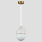 Alabaster Oval Pendant 5.9" D 7.1" D - 5.9" DBlushlighting