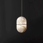 Alabaster Oval Pendant 5.9" D 7.1" D - 5.9" DBlushlighting