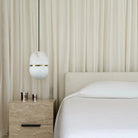 Alabaster Oval Pendant 5.9" D 7.1" D - Blushlighting