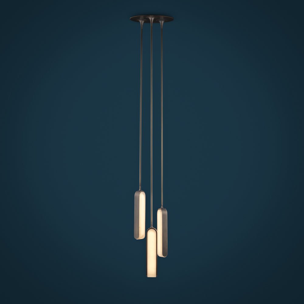 Alabaster Pearl Cent Pendant Light - Single PendantBlushlighting