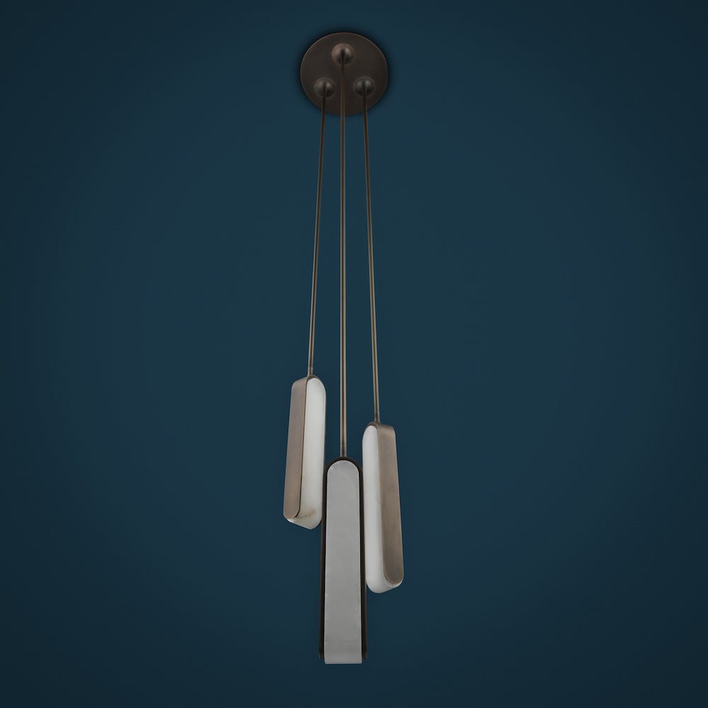 Alabaster Pearl Cent Pendant Light - Single PendantBlushlighting