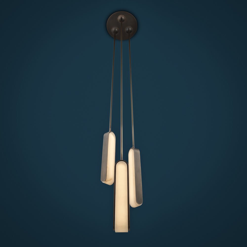 Alabaster Pearl Cent Pendant Light - Single PendantBlushlighting