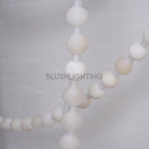 Alabaster Pearl Necklace Chandelier-Chandelier-Blushlighting-Blushlighting