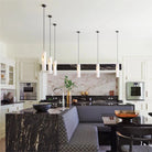 Alabaster Pendant Light with Deco - Blushlighting