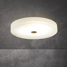 Alabaster Round Led Flushmount 11.8" 15.7" 19.7" - 15.7"Blushlighting