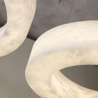 Alabaster Round Modern Pendant - 27.6" DBlushlighting