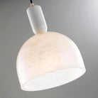 Alabaster Simple Bedside Pendant Light - 6"DBlushlighting