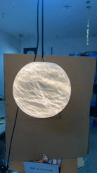Alabaster Spherical Pendant Light - 5" DBlushlighting