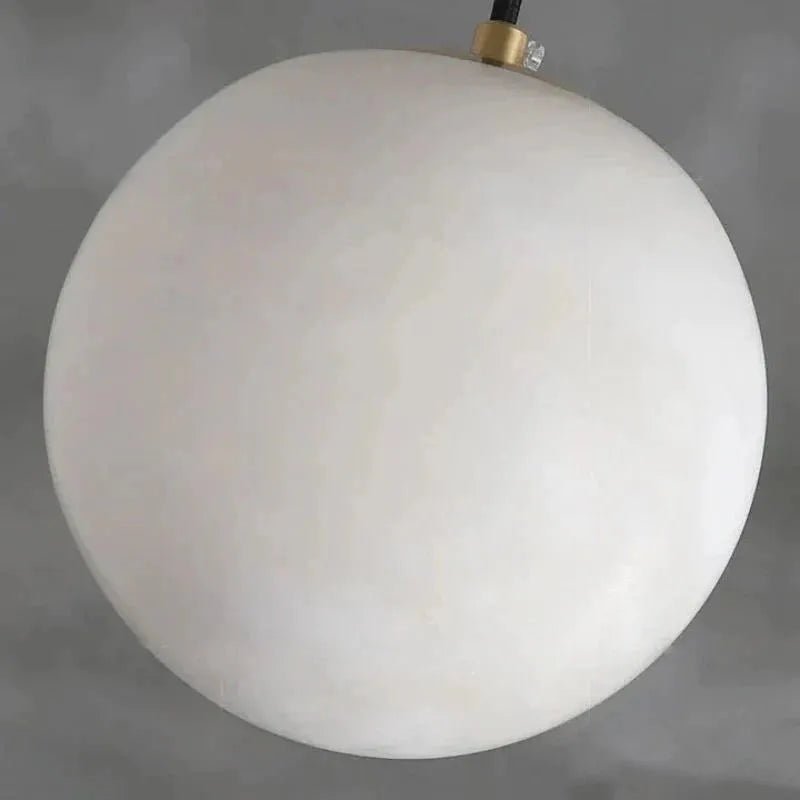Alabaster Spherical Pendant Light - 5" DBlushlighting