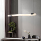 Alabaster Square Pillar Dining Chandelier-chandeliers for dining room,chandeliers for stairways,chandeliers for foyer,chandeliers for bedrooms,chandeliers for kitchen,chandeliers for living room-Blushlighting