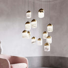Alabaster Staircases Chandelier - Blushlighting