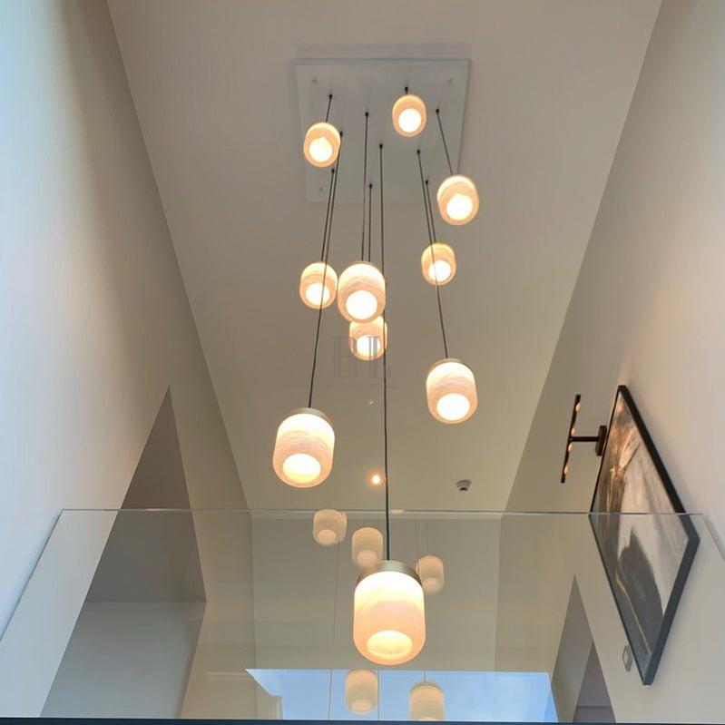 Alabaster Staircases Chandelier - Blushlighting