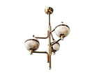 Alabaster Suspension Chandelier - Blushlighting