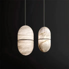 Alabaster Symmetry Pendant Light, Island Mini Pendant Light - Small - 5.9" DBlushlighting