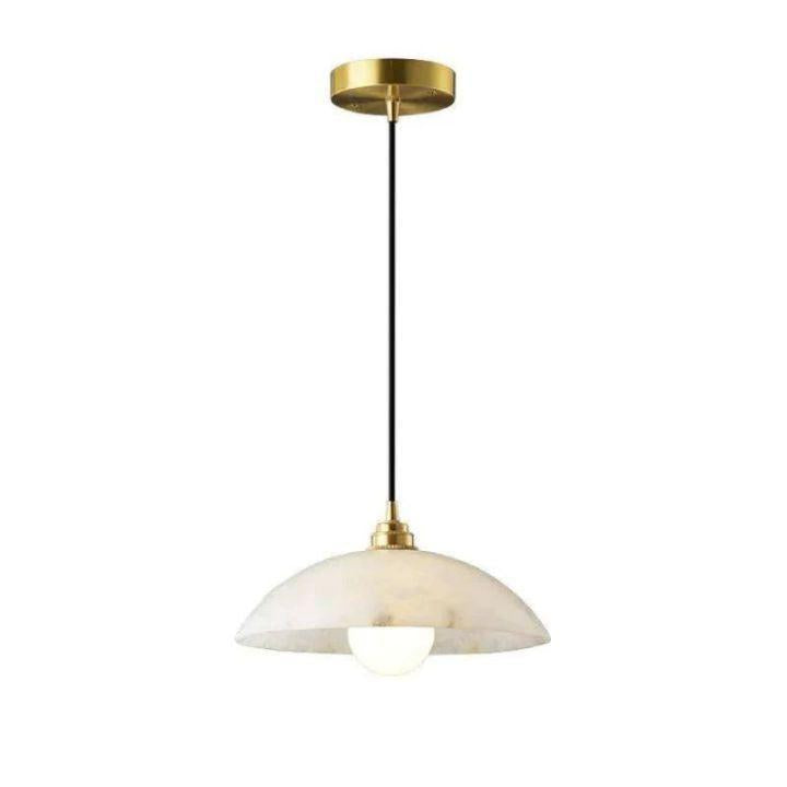 Alabaster Umbrella Pendant-Pendant for living room,Pendant for kitchen,Pendant for bathrooms,Pendant for bedrooms,Pendant for foyer,Pendant for stairways,Pendant for dining room-Blushlighting