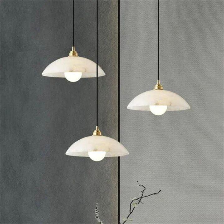 Alabaster Umbrella Pendant-Pendant for living room,Pendant for kitchen,Pendant for bathrooms,Pendant for bedrooms,Pendant for foyer,Pendant for stairways,Pendant for dining room-Blushlighting