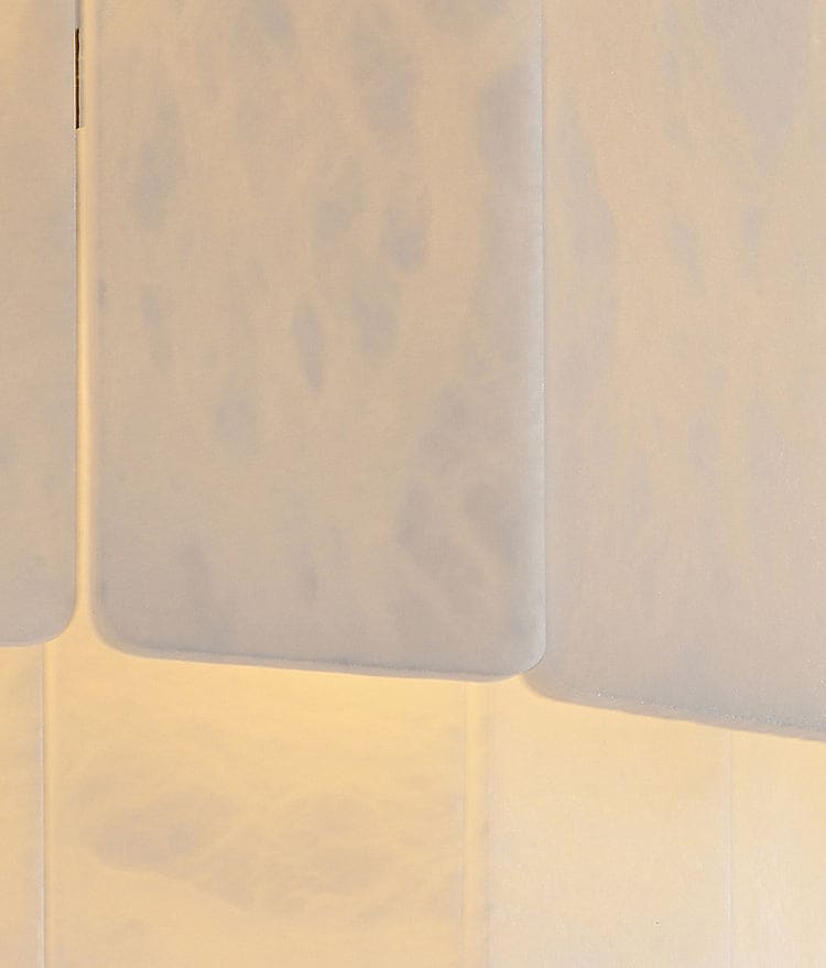 Alabaster Wall Lamp - Matte BlackBlushlighting
