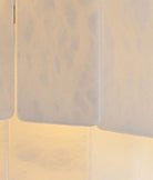 Alabaster Wall Lamp - Matte BlackBlushlighting