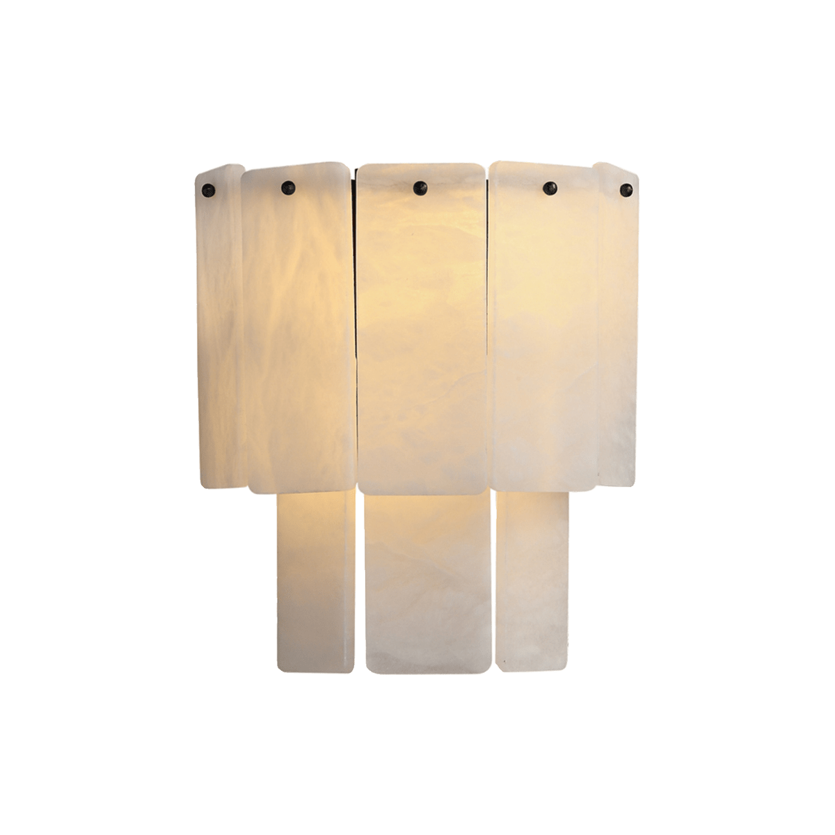 Alabaster Wall Lamp - BrassBlushlighting