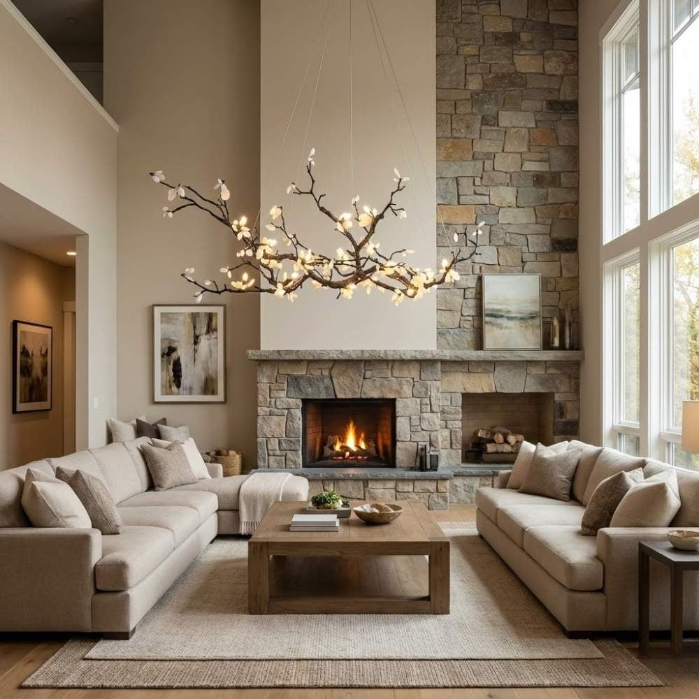 Alba Tree Branch Chandelier Seus Lighting