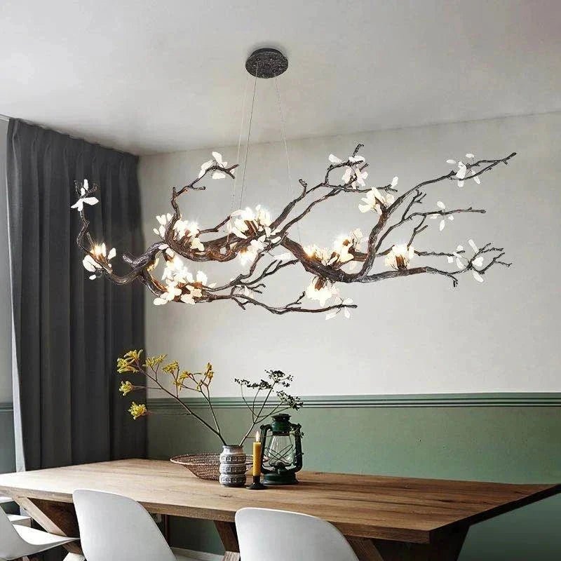 Alba Tree Branch Chandelier - 39.37” (100 cm)Warm White 3000KBlushlighting