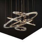 Aleron Crystal Ring Sputnik Chandelier - 24"w x 26"hBlushlighting