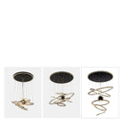 Aleron Crystal Ring Sputnik Chandelier - 24"w x 26"hBlushlighting