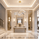Aletta Slim Halo Chandelier - Φ600*H80mmBlushlighting