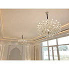 Allumage Extra Wide Classic Crystal Chandelier - 24" Width x 22" Height 6 LightsGoldClear CrystalBlushlighting