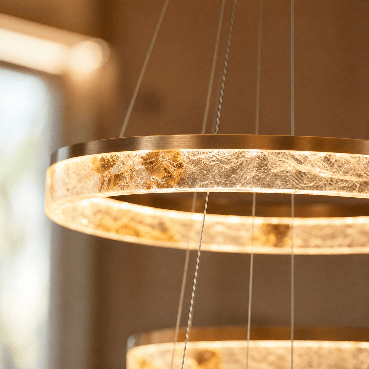 Alps Modern Sculptural Ring Chandelier - Blushlighting