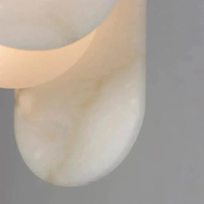 Alabaster Megalith Single Pendant