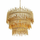 Althely 12 Lights 3 - Tier Chandelier 35" W - GoldBlushlighting