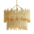 Althely 8 Lights 2 - Tier Chandelier - GoldBlushlighting