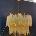 Althely 8 Lights 2 - Tier Chandelier - GoldBlushlighting