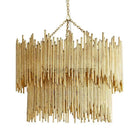 Althely 8 Lights 2 - Tier Chandelier - GoldBlushlighting
