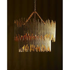 Althely 8 Lights 2 - Tier Chandelier - GoldBlushlighting