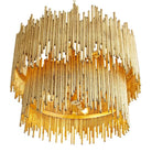 Althely 8 Lights 2 - Tier Chandelier - GoldBlushlighting