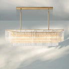 Amadeon Rectangular Chandelier 54‘’ 72‘’-54''-Brass-