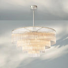 Amadeon Round Chandelier 40‘’ 50‘’ 60‘’-40''-Nickel-