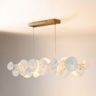 Amara Ceramic Linear Chandelier (50") - Blushlighting