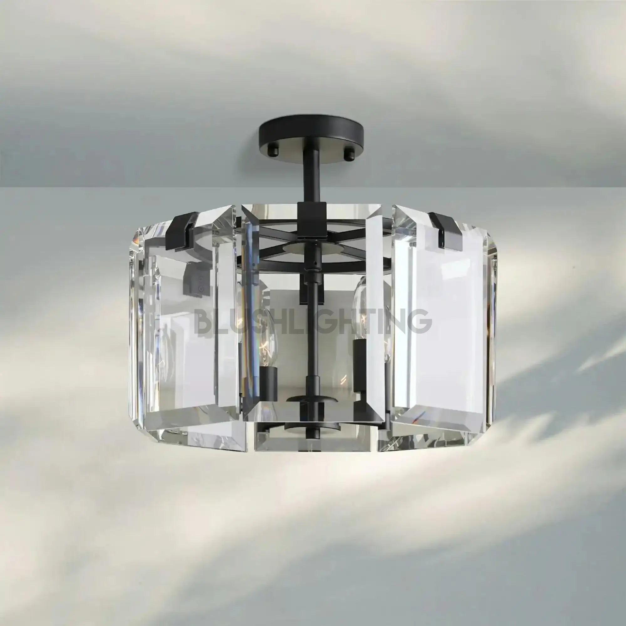 Amaya 4 - Light Flushmount - BrassBlushlighting