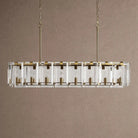 Amaya Rectangular Chandelier 12/16 Light - 12-LightBlackBlushlighting
