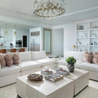 Amaya Round Chandelier 5/7 - Light - 5 - Light 21.5''BrassBlushlighting