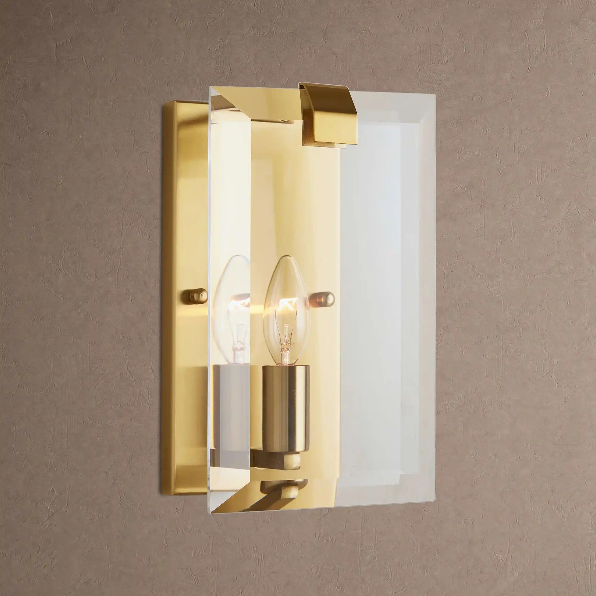 Amaya Wall Sconce - BrassBlushlighting