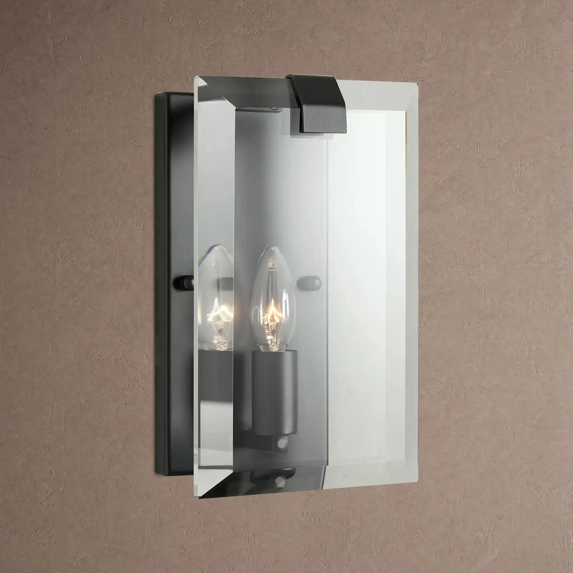 Amaya Wall Sconce - BlackBlushlighting