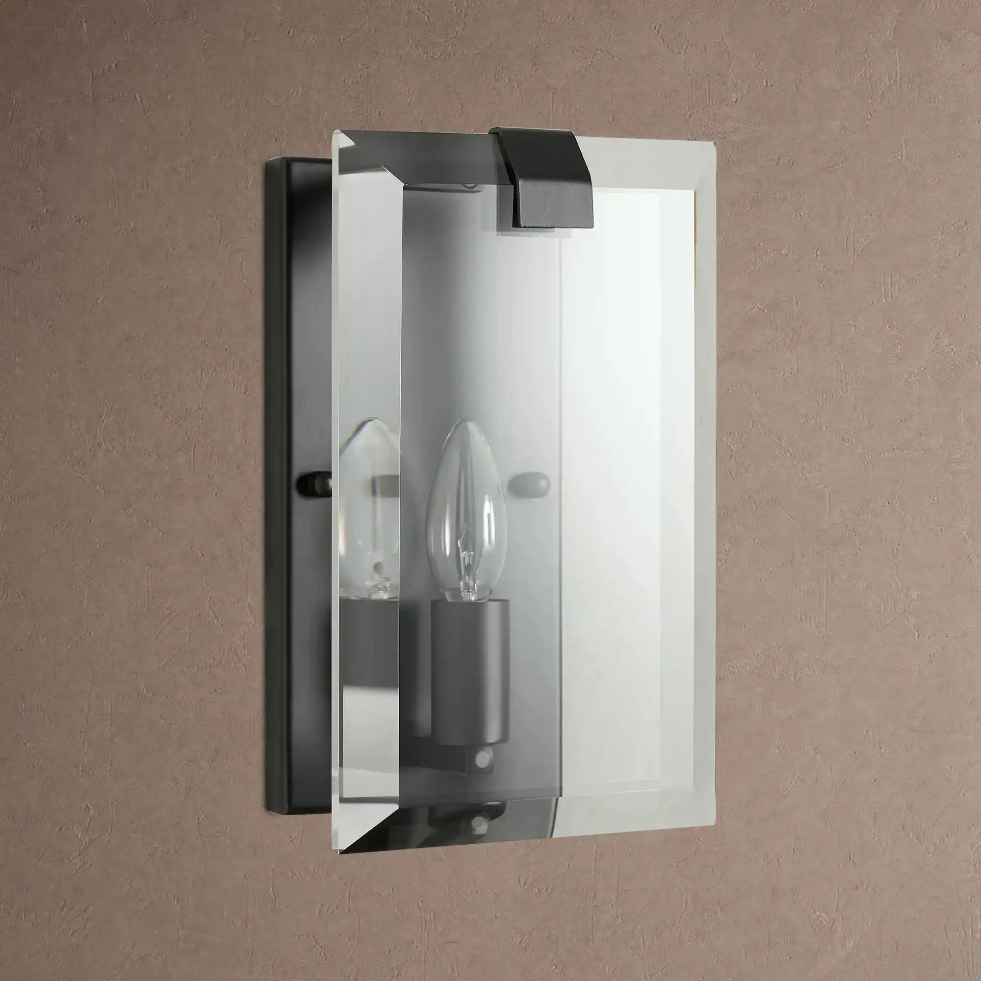 Amaya Wall Sconce - BlackBlushlighting